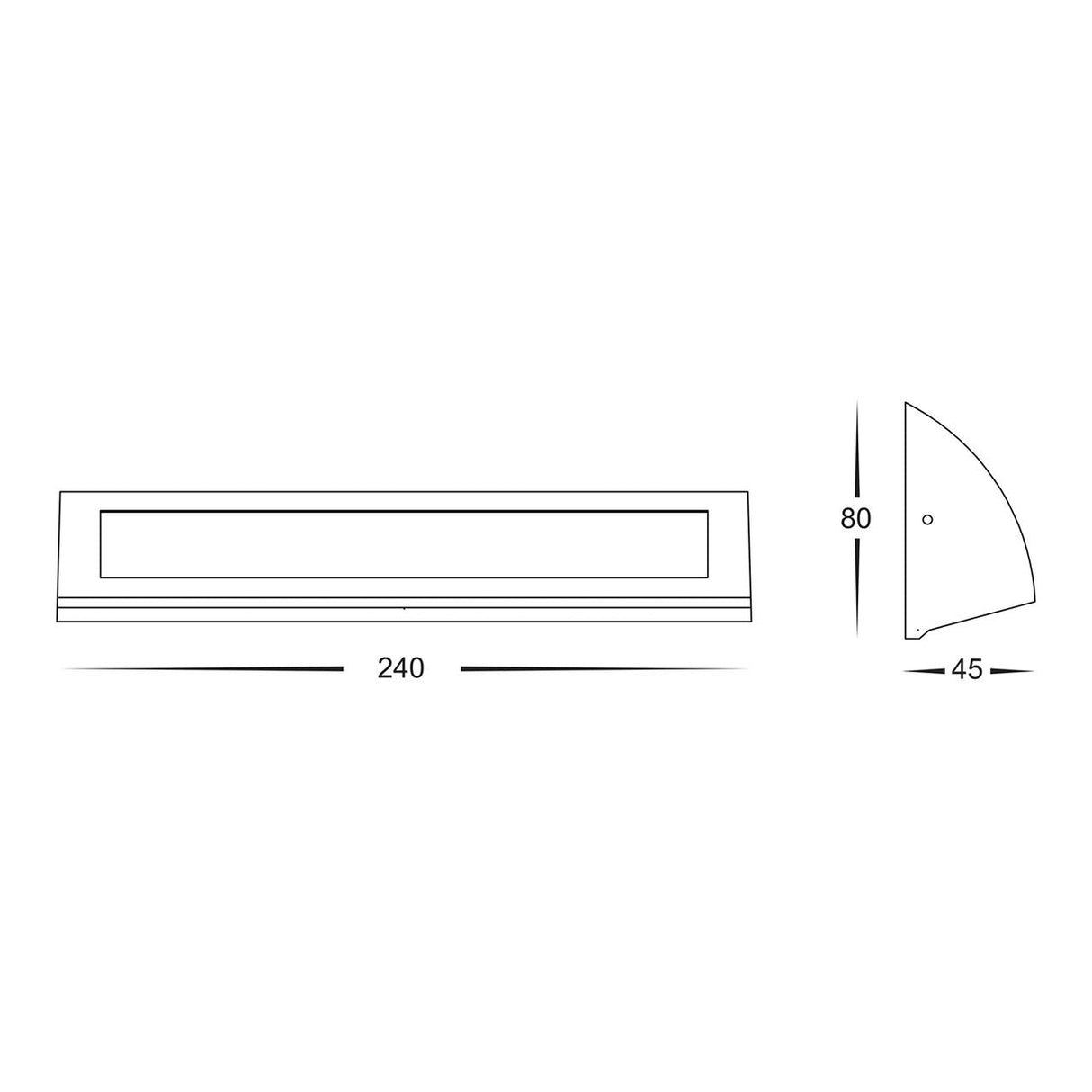 Havit HV3272T 12V Taso 10w Black TRI Colour LED Step Light