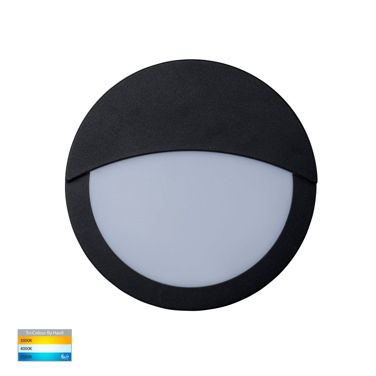 Havit HV36012T Roto Black LED Bunker Light with Eyelid