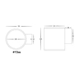 Havit HV3628T PORTER 15w LED Large Fixed Down Wall Light