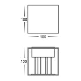 Havit HV3658T Versa Square Up & Down Wall Light