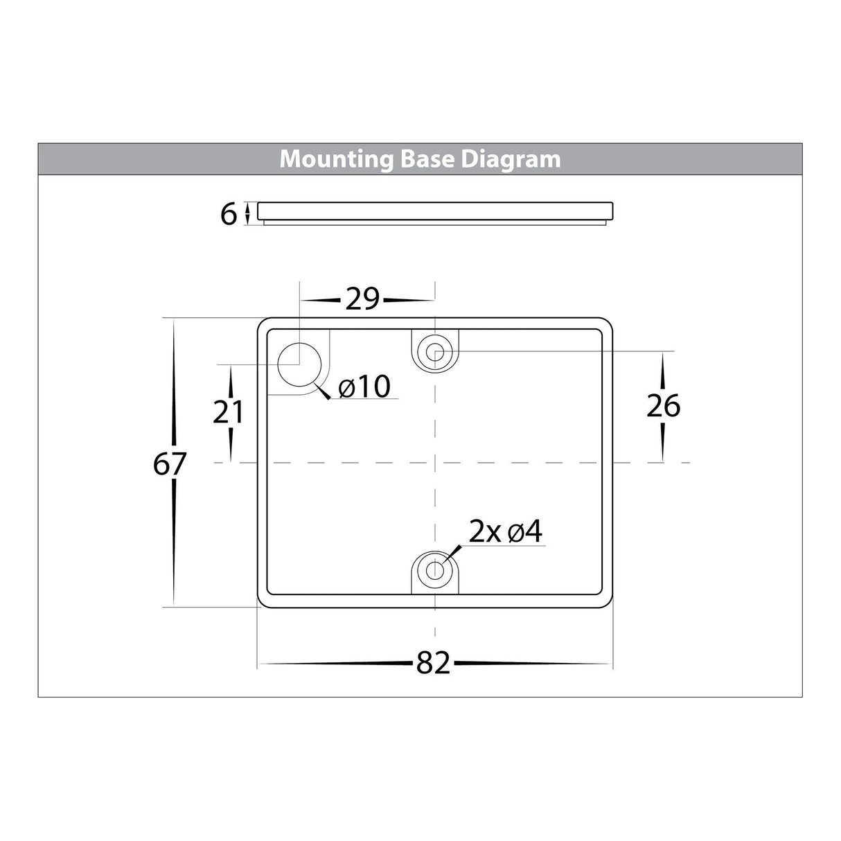 Havit HV3658T Versa Square Up & Down Wall Light