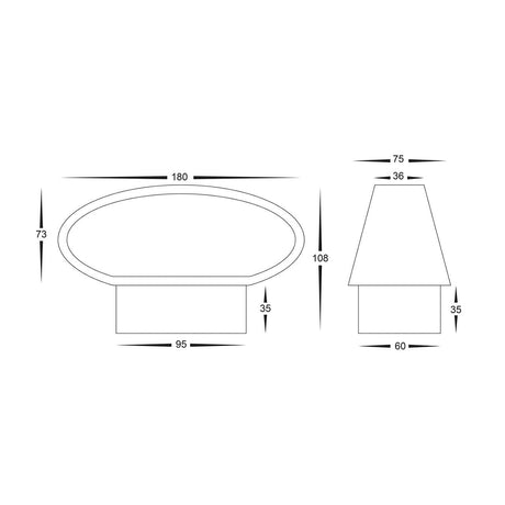 Havit HV3661T LUXE TRI Colour Up & Down LED Wall Light