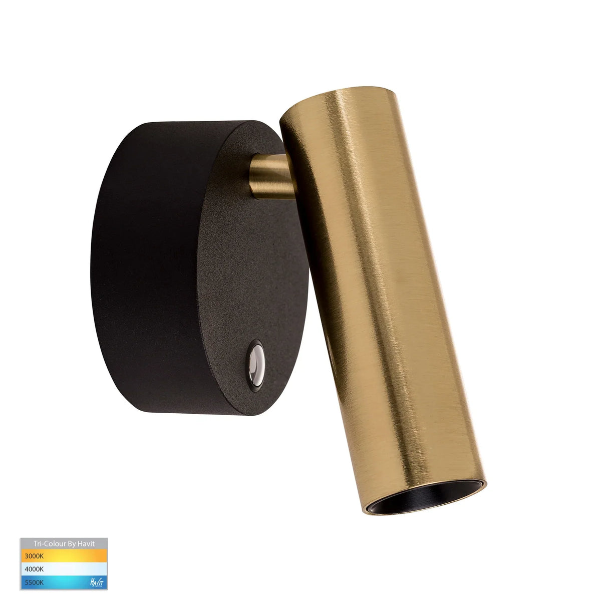 Havit HV3689T Lesen Antique Brass Single Adjustable Wall Light