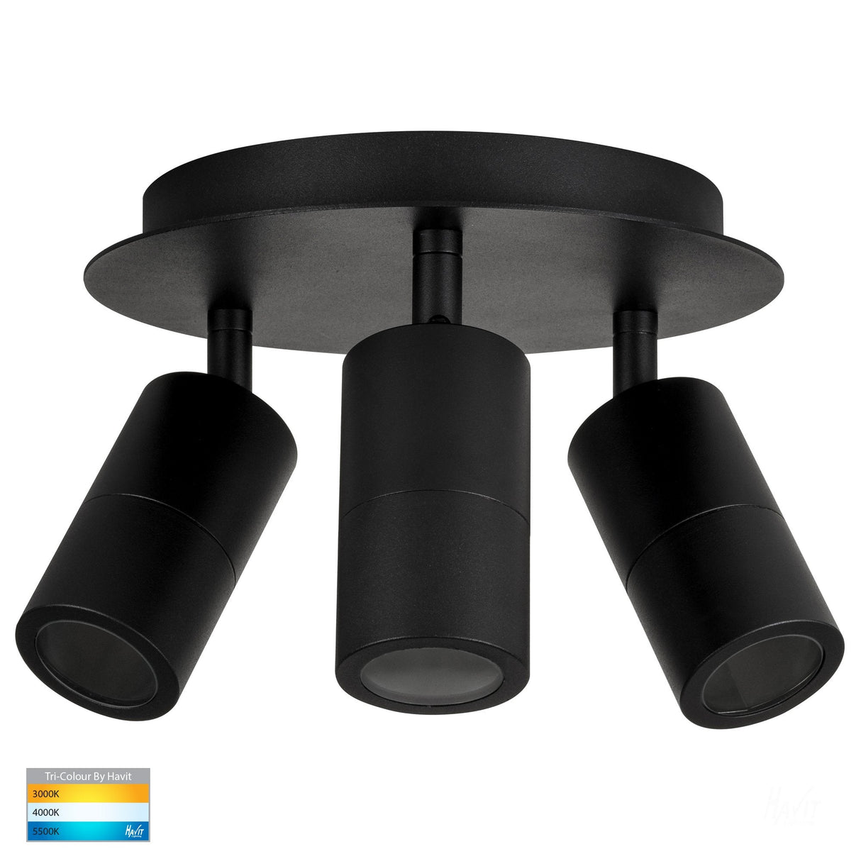 Havit HV4001T-3-RND Tivah 3 Light TRI Colour Round Plate