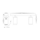 Havit HV4002T-2 Revo 2 Light TRI Colour LED Spot Bar Light