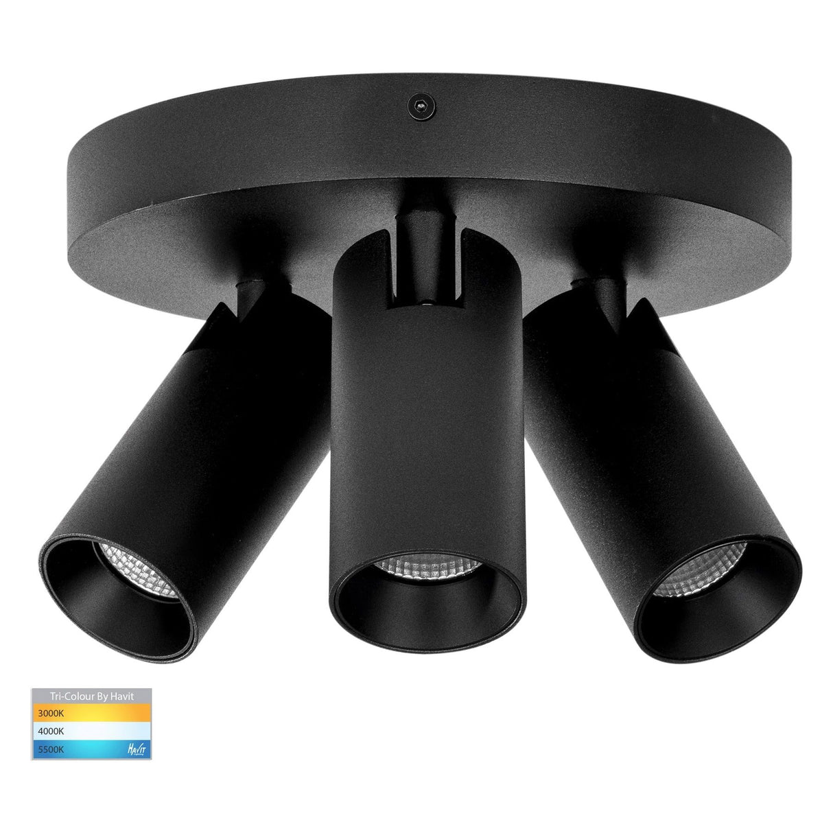 Havit HV4002T-3-RND Revo 3 Light TRI Colour LED Round Plate Light