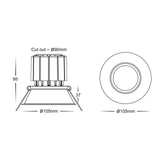 Havit HV5514T PRIME Fixed Deep LED Downlight