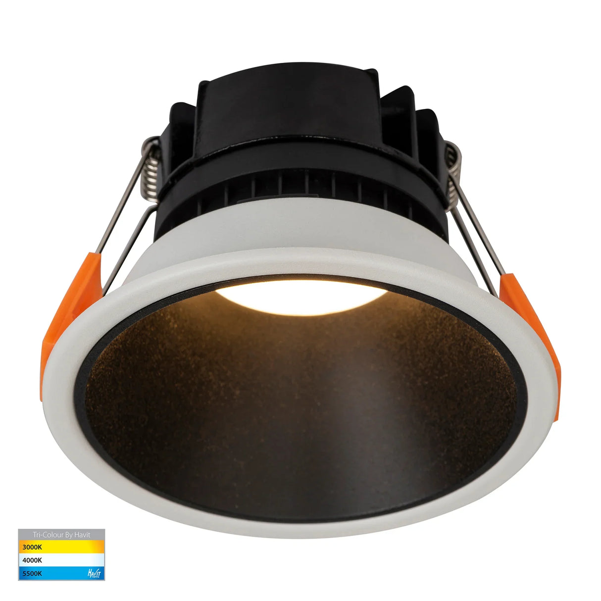 Havit New HV5528T Gleam Insert Tri Colour Fixed Deep LED Downlight