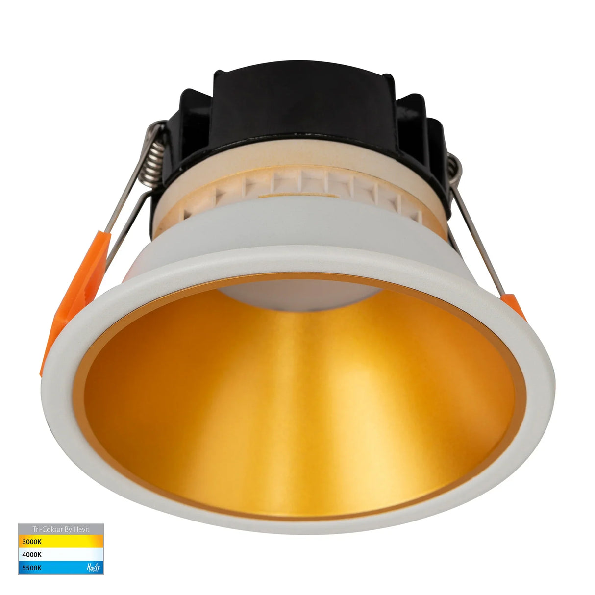 Havit New HV5528T Gleam Insert Tri Colour Fixed Deep LED Downlight