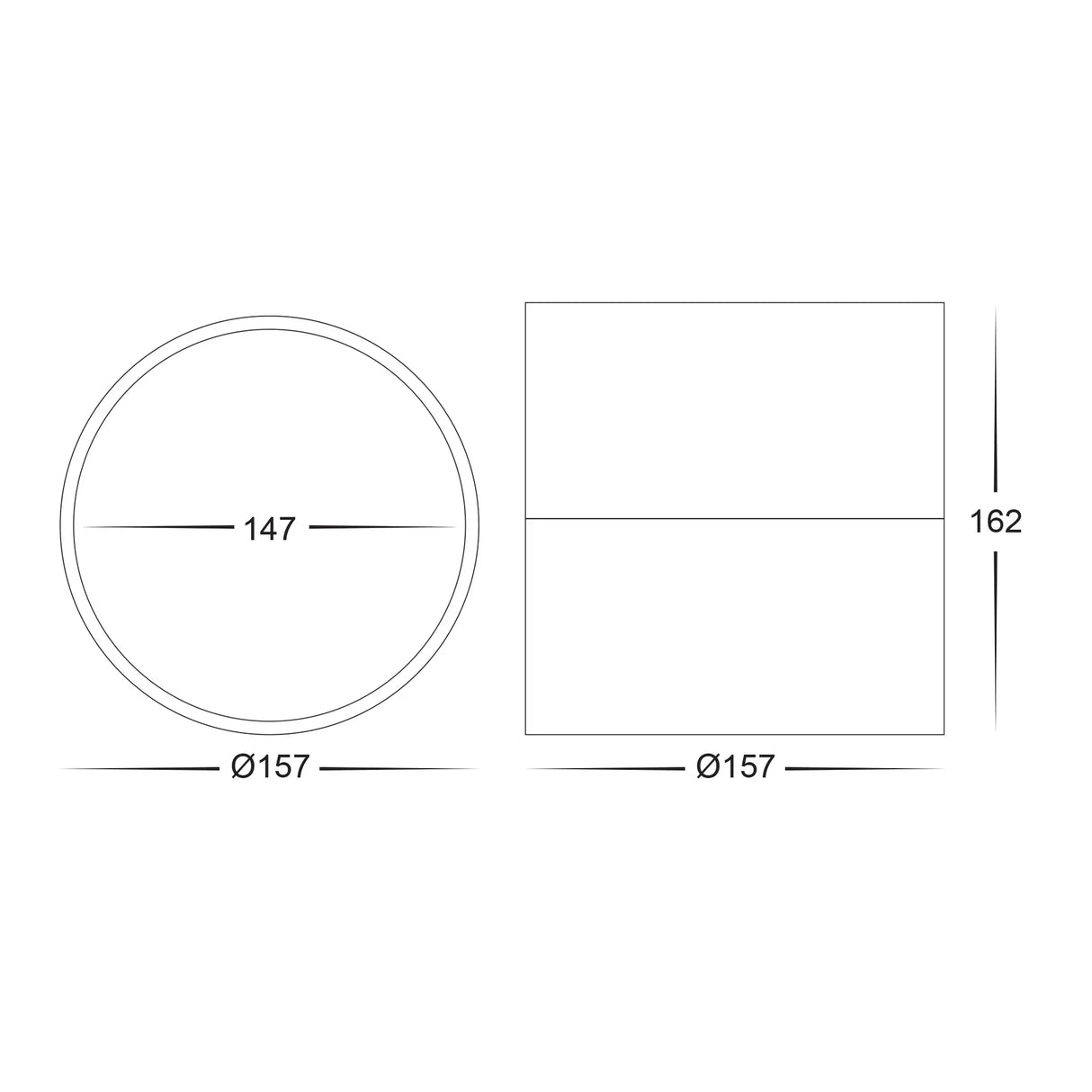 Havit HV5805T-EXT Nella 18w Surface Mounted LED Downlight with Extension