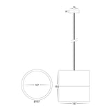 Havit HV5805T-P NELLA 18w LED Pendant