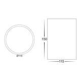 Havit HV5815T NELLA 18w LED Adjustable Surface Mounted Downlight