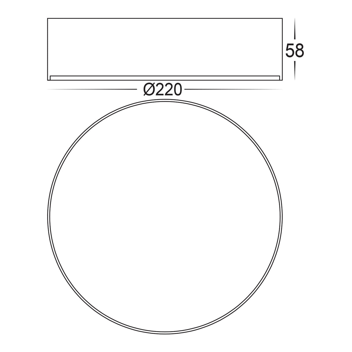 Havit HV5892T NELLA 20w Surface Mounted LED Oyster