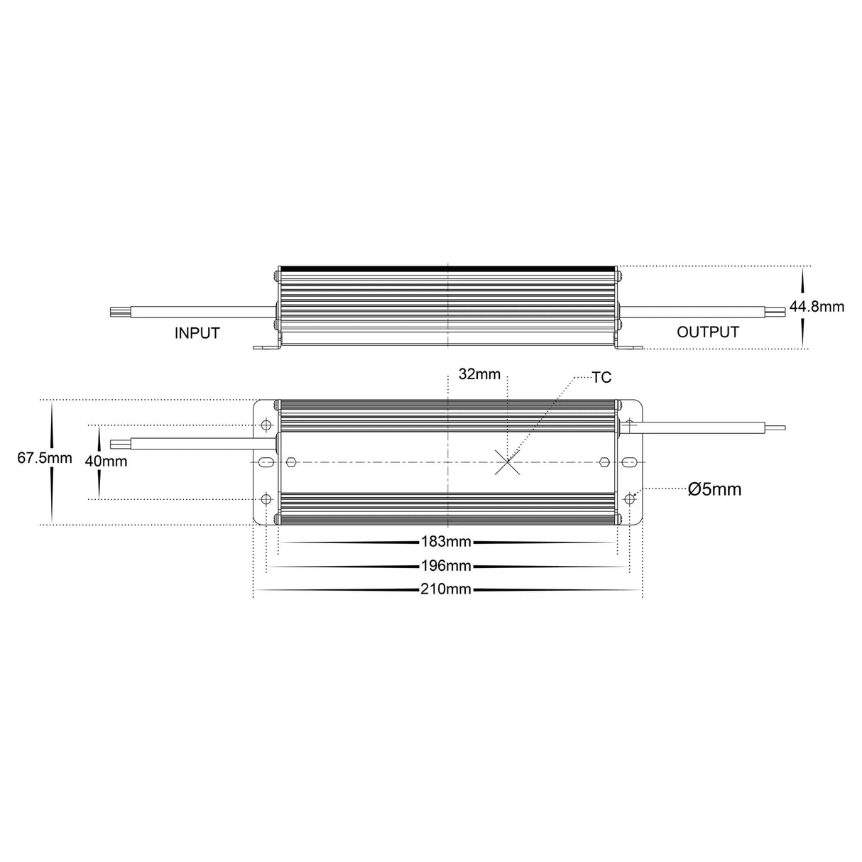 Havit HV9658-100W 100w Weatherproof LED Driver