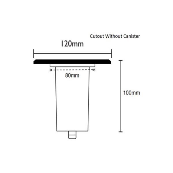 CLA Exterior GU10 Recessed Inground Up Lights IP67