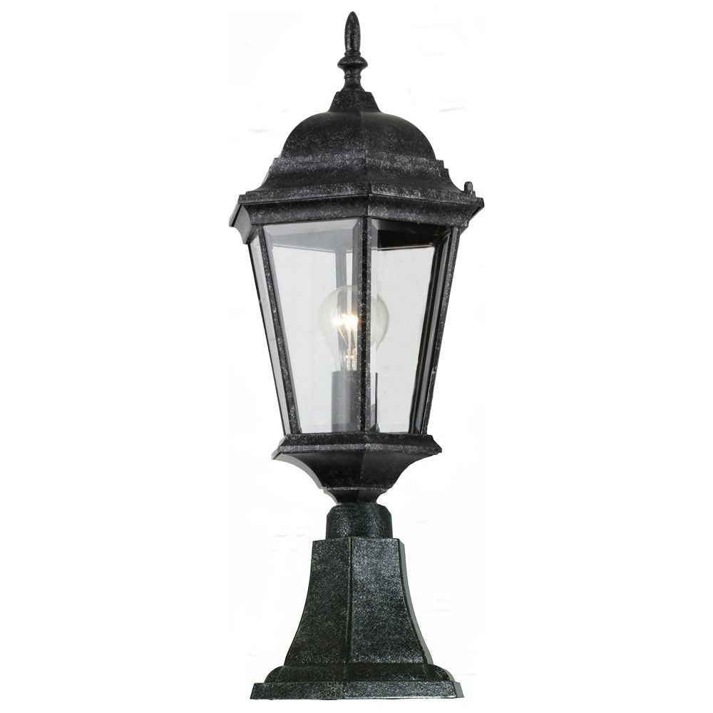 Lighting Inspiration Junction Medium Pillar Mount Antique Black