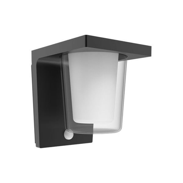 CLA Khepri Exterior LED Sensor Surface Mounted Cylinder Wall Light