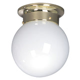 Mercator Opal Ball Small DIY Ceiling Fixture