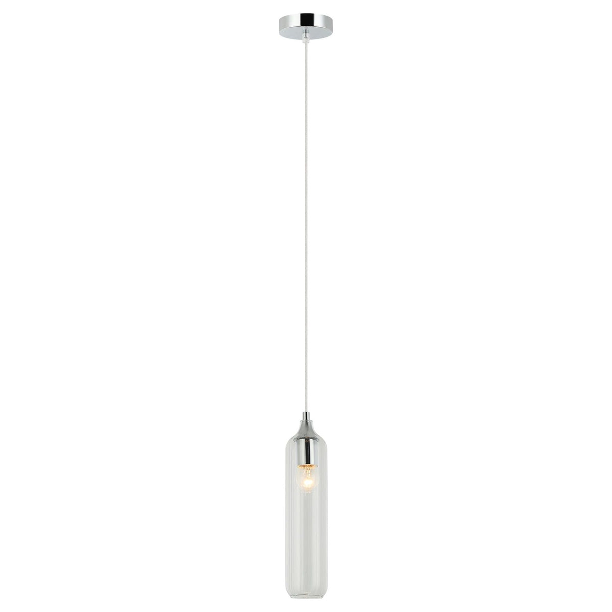 CLA MANGA Interior Glass Cylinder Pendant Lights