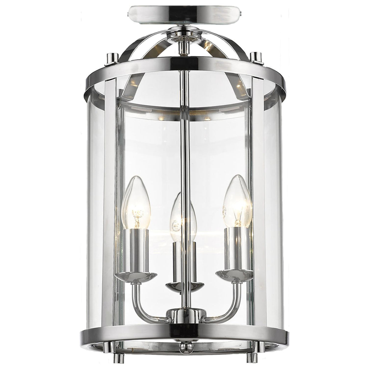 Lighting Inspiration Manor Medium 3Lt Flush