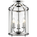 Lighting Inspiration Manor Medium 3Lt Flush