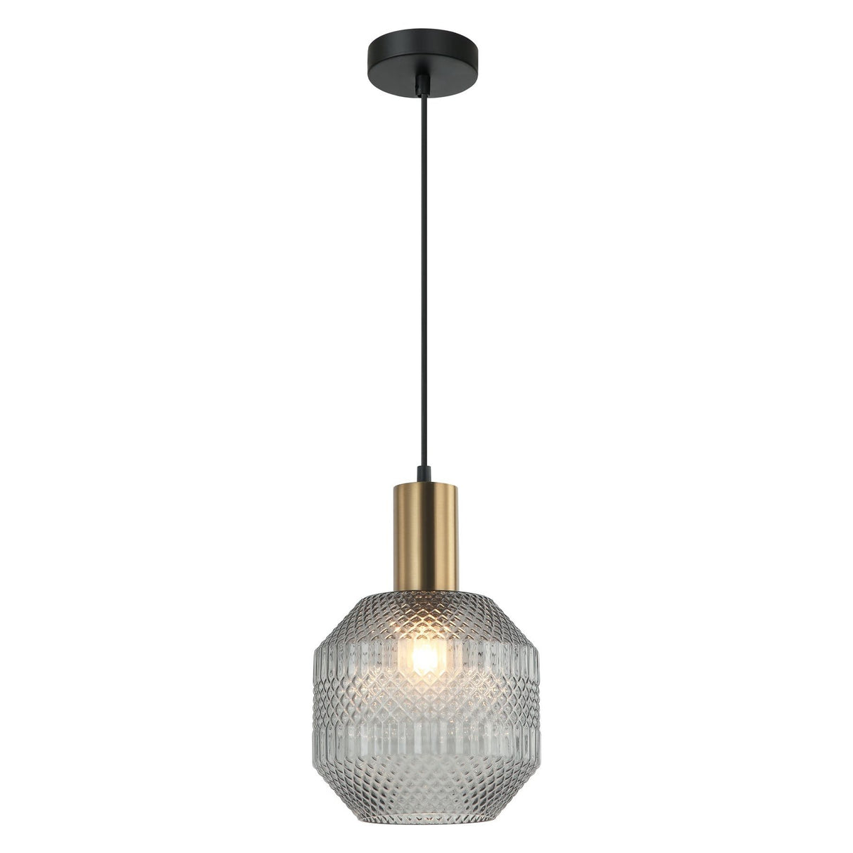 CLA MARACA Glass Jar With Quadrilateral Segment Pendant Lights