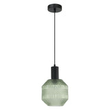 CLA MARACA Glass Jar With Quadrilateral Segment Pendant Lights