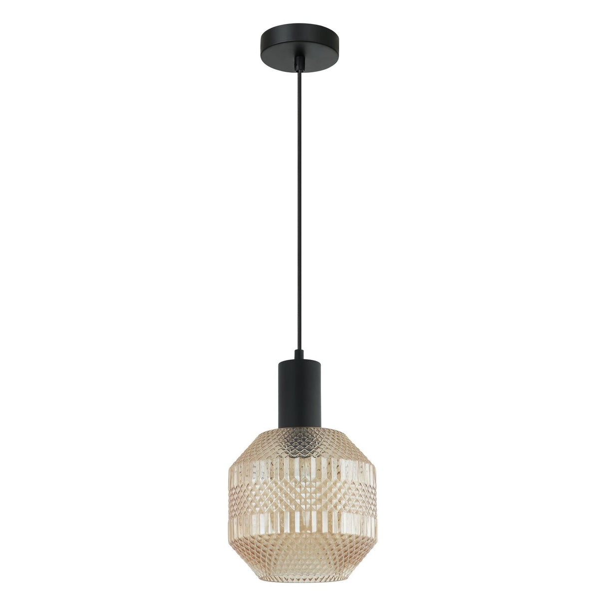 CLA MARACA Glass Jar With Quadrilateral Segment Pendant Lights