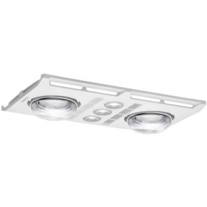 Martec Profile Plus 2 3 in 1 Bathroom Heater With Exhaust Fan And 3 LED Lights