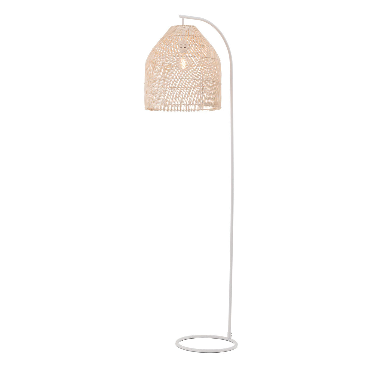 Mercator Sawyer Rattan Floor Lamp