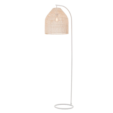 Mercator Sawyer Rattan Floor Lamp