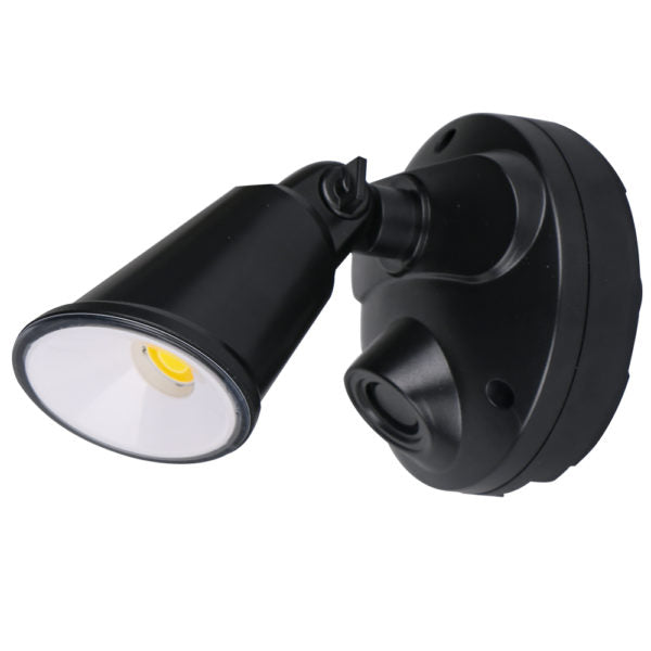 Martec Defender 10W Tricolour LED Security Light Single, sensor option available