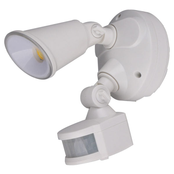 Martec Defender 10W Tricolour LED Security Light Single, sensor option available