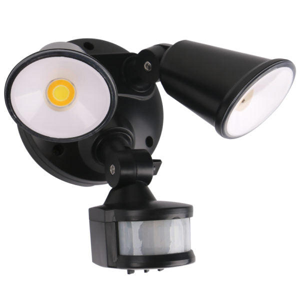 Martec Defender 20W Tricolour LED Security Light Double, sensor option available