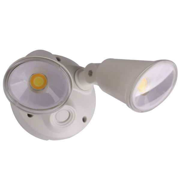 Martec Defender 20W Tricolour LED Security Light Double, sensor option available