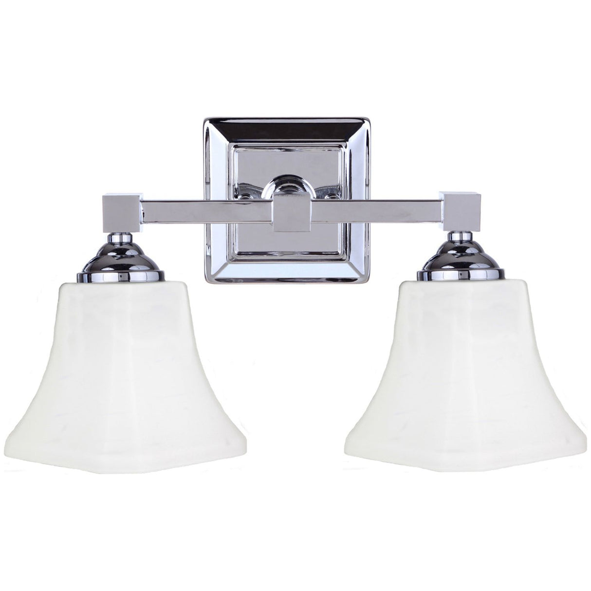 Lighting Inspiration Monroe 2 Lt Wall Bracket Chrome