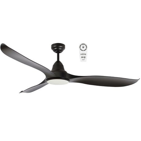 Martec Wave 1320mm DC Ceiling Fan with Remote Control & LED Light