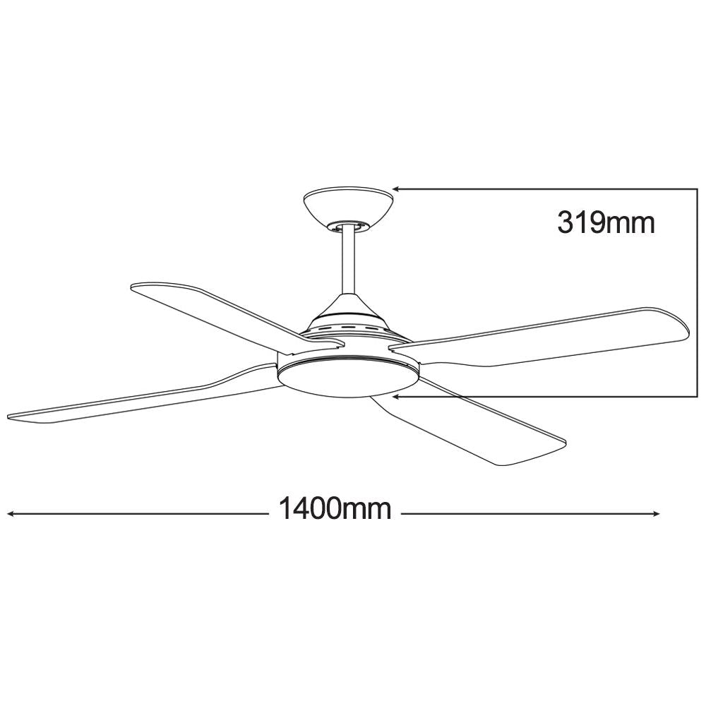 Martec Liberty 56″ Outdoor Ceiling Fan