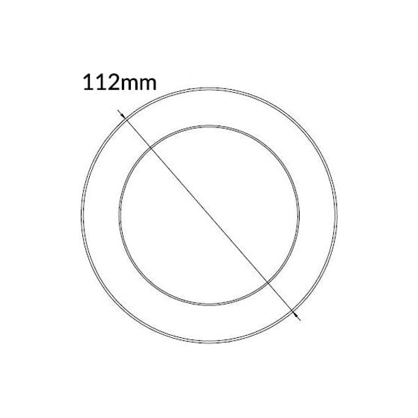 CLA LED Dimmable Tri-CCT with Magnetic Changeable Faceplate Recessed 10W Downlights NOVACOB01