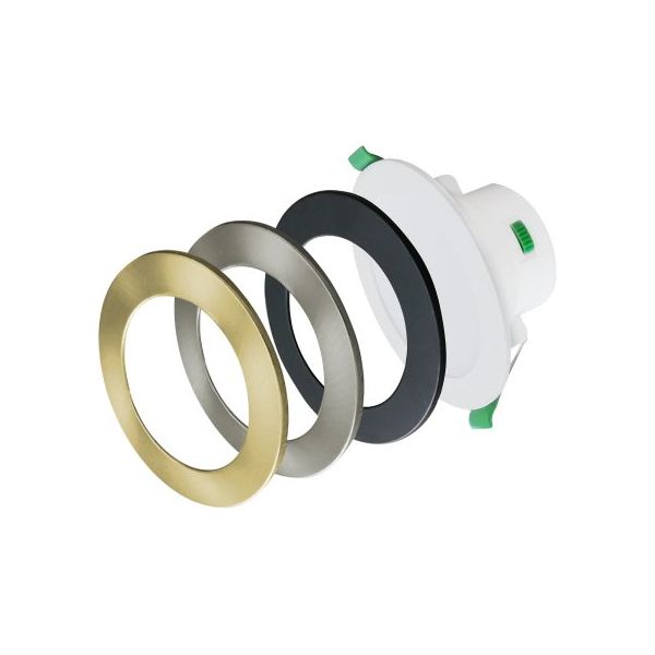 CLA NOVADLUX01A LED Dimmable Tri-CCT with Changeable Faceplate (via clip) Recessed Downlight