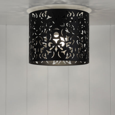 Oriel Lighting VICKY 25cm Laser Cut Metal DIY Ceiling Light