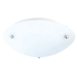 Oriel Lighting VOLUTE 30cm Matt Opal Glass Ceiling Light E27