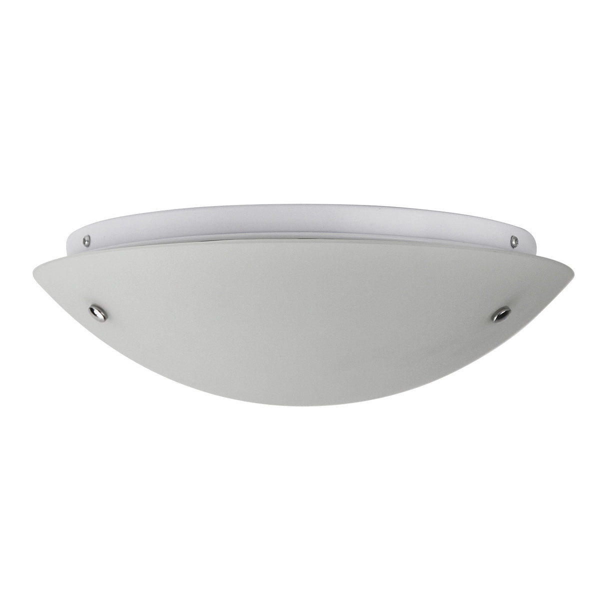 Oriel Lighting VOLUTE 30cm Matt Opal Glass Ceiling Light E27