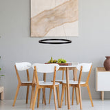 Oriel Lighting NEBULA.40 CCT Modern LED Halo Pendant