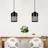 Oriel Lighting CHESTER Industrial Mesh Retro Pendant