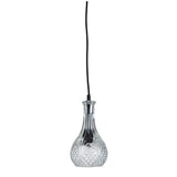Oriel Lighting DECANT 1 Retro Vintage Cut Glass Pendant