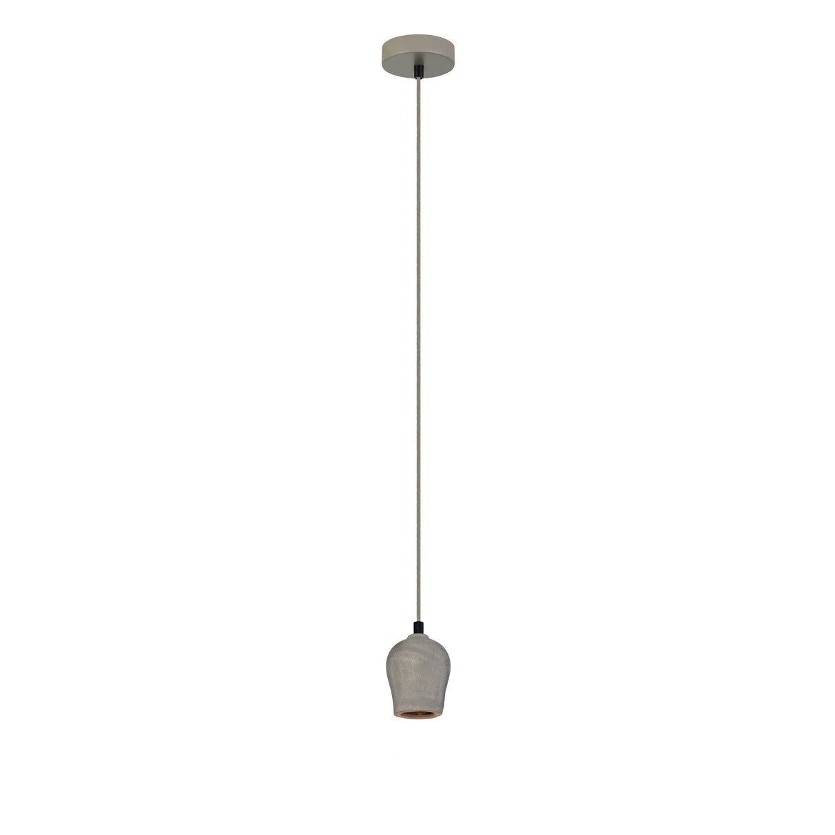 Oriel Lighting CHUNK Urban Concrete Pendant Suspension 180cm