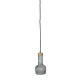 Oriel Lighting CONCRETE PANTO 2 Urban Style Pendant in Concrete and Timber