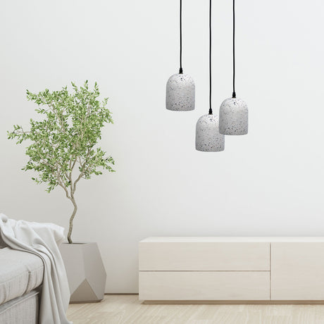 Oriel Lighting 130 TERROS Retro Terrazzo Pendant