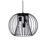 Oriel Lighting Malo.45 3 Light Wire Pendant Black